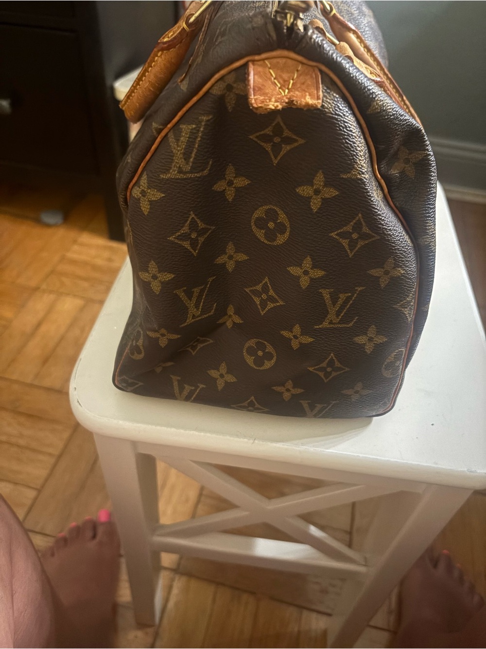 Louis Vuitton Brown Monogram Speedy 30 - Picture 2 of 11